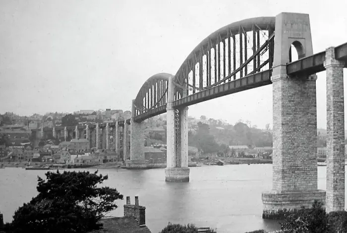 Framed Print : Saltash Viaduct Plymouth Sound Framed Print : Saltash Viaduct Plymouth Sound