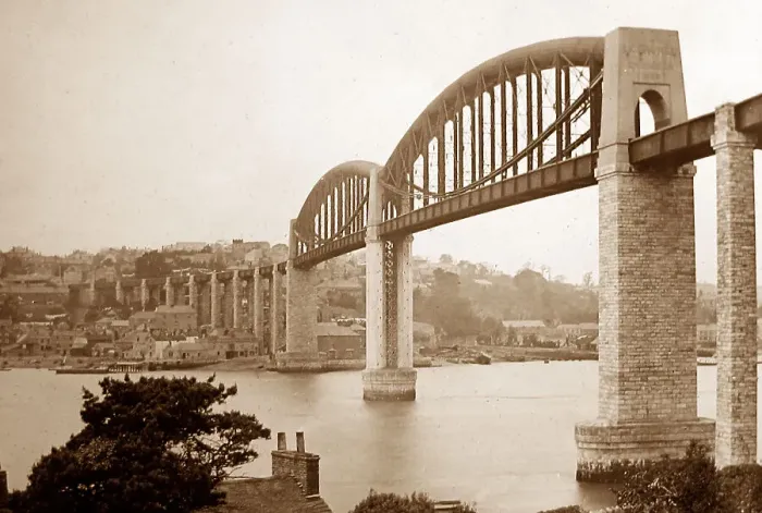 Framed Print : Saltash Viaduct Plymouth Sound Framed Print : Saltash Viaduct Plymouth Sound
