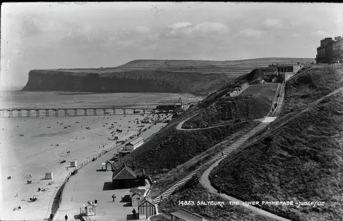Framed Print : Saltburn: The Lower Promenade Framed Print : Saltburn: The Lower Promenade
