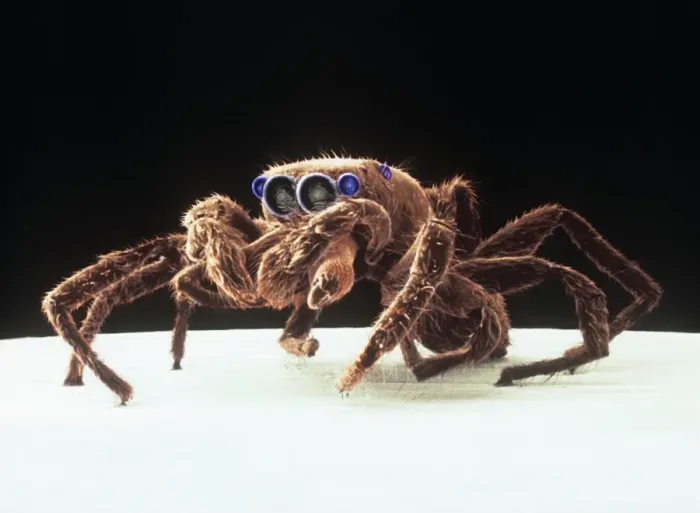 Framed Print : Salticus senecus, zebra jumping spider Framed Print : Salticus senecus, zebra jumping spider