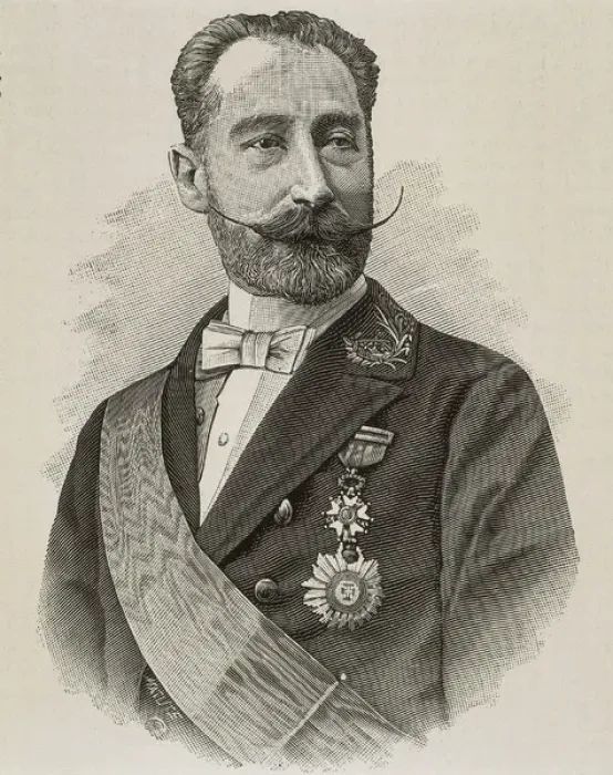 Framed Print : SALVADOR RODRIGAхZ, Am1845-1922). Spanish politician Framed Print : SALVADOR RODRIGAхZ, Am1845-1922). Spanish politician