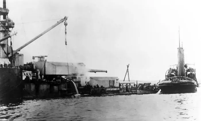 Framed Print : Salvaging German battleship Baden, Scapa Flow Framed Print : Salvaging German battleship Baden, Scapa Flow
