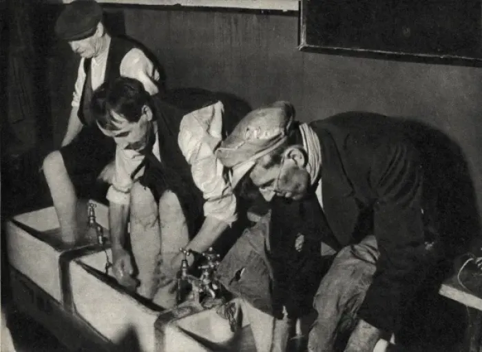 Framed Print : Salvation Army Hostel - Foot-washing Framed Print : Salvation Army Hostel - Foot-washing