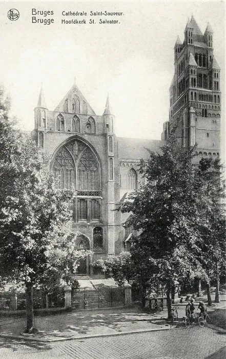 Framed Print : Salvator's Cathedral (Sint-Salvatorskathedraal), Bruges, Bel Framed Print : Salvator's Cathedral (Sint-Salvatorskathedraal), Bruges, Bel