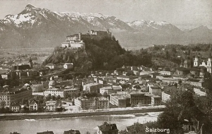 Framed Print : Salzburg - General view Framed Print : Salzburg - General view