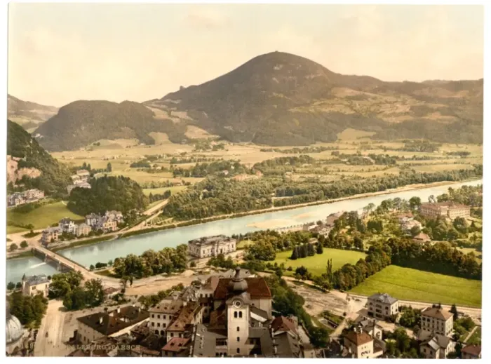 Framed Print : Salzburg, Parsch, Austro-Hungary Framed Print : Salzburg, Parsch, Austro-Hungary