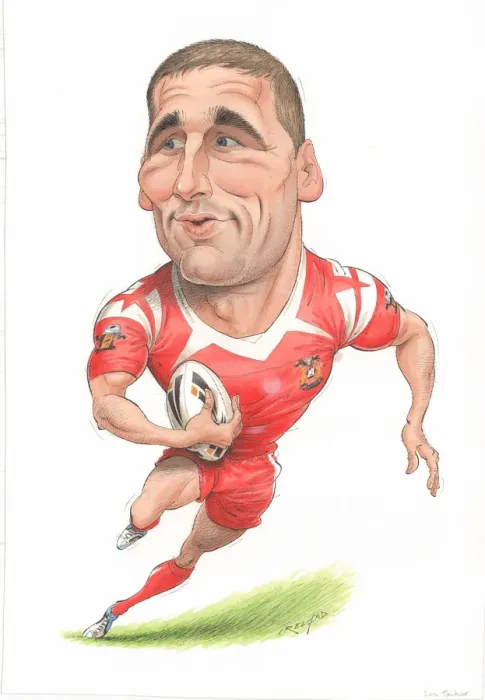 Framed Print : Sam Tomkins - Rugby League player Framed Print : Sam Tomkins - Rugby League player