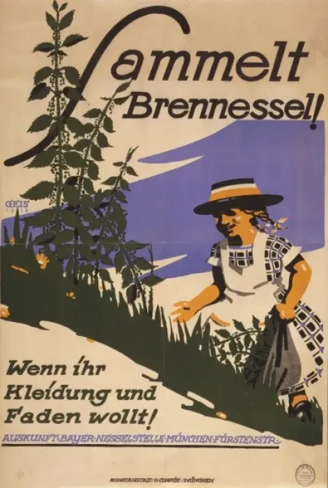 Framed Print : Sammelt Brennessel! Wenn ihr Kleidung und Faden wollt Framed Print : Sammelt Brennessel! Wenn ihr Kleidung und Faden wollt