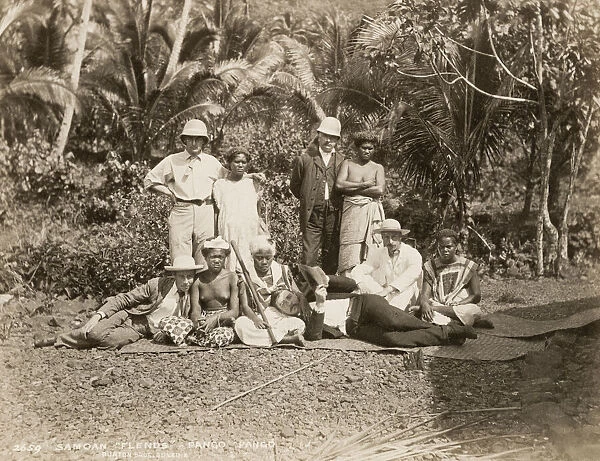 Samoan people, western men, Pango Pango, Samoa