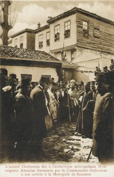 Framed Print : Samsun - Arrival of Metropolitan Archbishop Framed Print : Samsun - Arrival of Metropolitan Archbishop