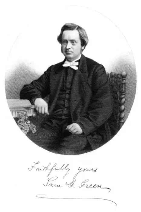 Framed Print : Samuel Gosnell Green Framed Print : Samuel Gosnell Green