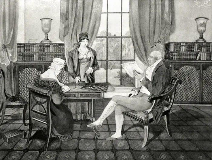 Framed Print : Samuel Hoare & Family Framed Print : Samuel Hoare & Family