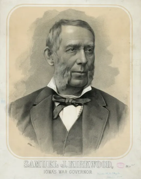 Framed Print : Samuel J. Kirkwood, Iowas war governor Framed Print : Samuel J. Kirkwood, Iowas war governor