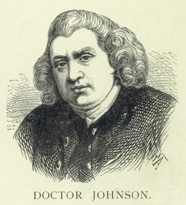 Framed Print : SAMUEL JOHNSON 1709 1784 Framed Print : SAMUEL JOHNSON 1709 1784