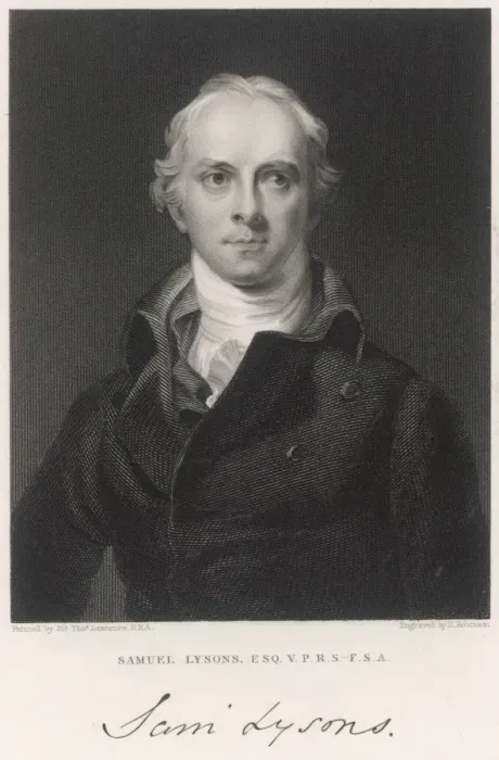 Framed Print : Samuel Lysons - 1 Framed Print : Samuel Lysons - 1