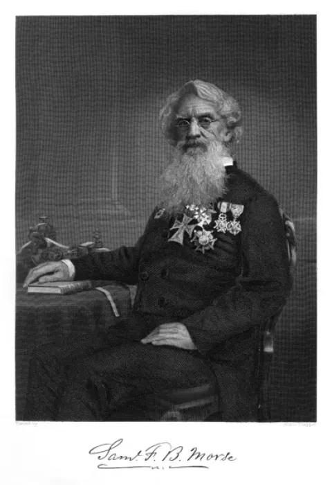 Framed Print : Samuel Morse Framed Print : Samuel Morse