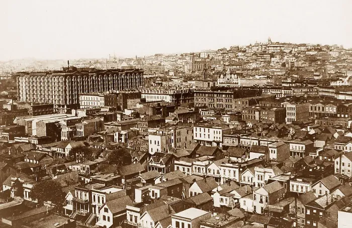 Framed Print : San Francisco early 1900s Framed Print : San Francisco early 1900s