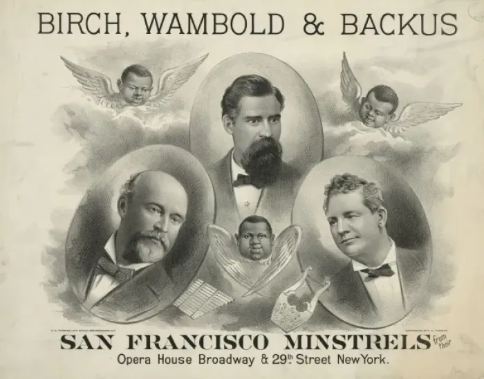 Framed Print : San Francisco minstrels Framed Print : San Francisco minstrels