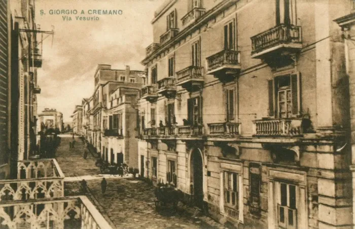 Framed Print : San Giorgio a Cremano - Naples, Italy - Via Vesuvio Framed Print : San Giorgio a Cremano - Naples, Italy - Via Vesuvio