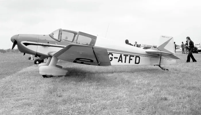 Framed Print : SAN / Jodel DR. 1051 Sicile G-ATFD Framed Print : SAN / Jodel DR. 1051 Sicile G-ATFD