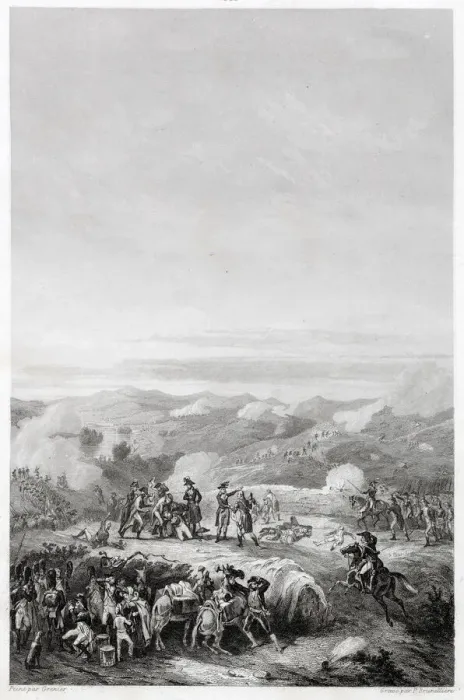 Framed Print : SAN LORENZO DE LA MOUGA The French defeat the Spanish Date: 17 November 1794 Framed Print : SAN LORENZO DE LA MOUGA The French defeat the Spanish Date: 17 November 1794