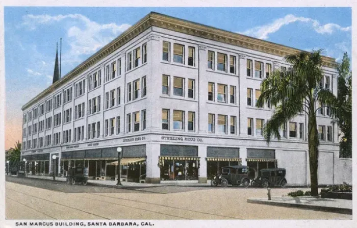 Framed Print : San Marcus Building, Santa Barbara, California, USA Framed Print : San Marcus Building, Santa Barbara, California, USA