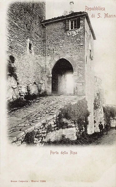San Marino - Porta della Ripa ( Door of the Bank )