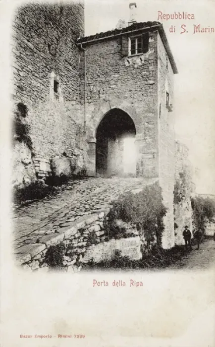 Framed Print : San Marino - Porta della Ripa ( Door of the Bank ) Framed Print : San Marino - Porta della Ripa ( Door of the Bank )