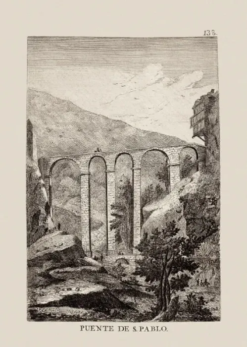 Framed Print : San Pablo bridge over Hu飡r river in Cuenca Framed Print : San Pablo bridge over Hu飡r river in Cuenca