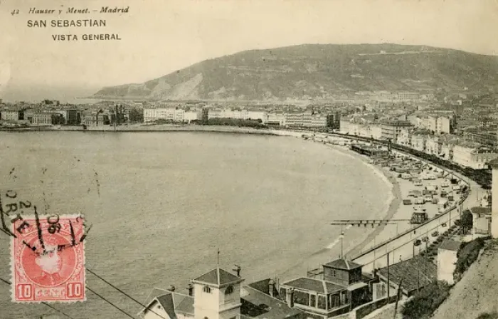 Framed Print : San Sebastian, Basque Region, Spain - General View of Bay Framed Print : San Sebastian, Basque Region, Spain - General View of Bay