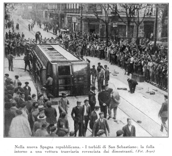 Framed Print : San Sebastian Riots Framed Print : San Sebastian Riots