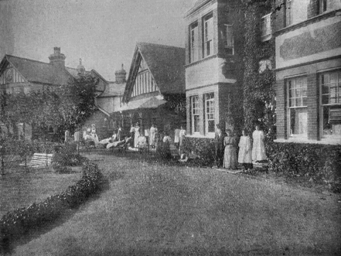 Framed Print : Sanatorium at Grooms Crippleage, Clacton, Essex Framed Print : Sanatorium at Grooms Crippleage, Clacton, Essex