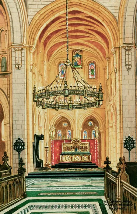 Framed Print : Sanctuary, Buckfast Abbey Church, Dartmoor, Devon Framed Print : Sanctuary, Buckfast Abbey Church, Dartmoor, Devon