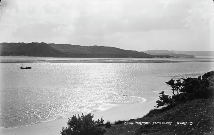 Framed Print : Sand Dunes at Padstow Framed Print : Sand Dunes at Padstow