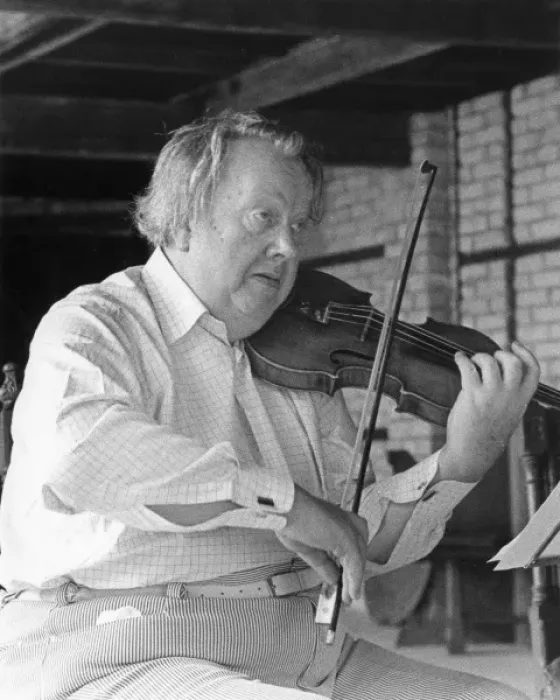 Framed Print : Sandor Vegh, Hungarian-French violinist and conductor Framed Print : Sandor Vegh, Hungarian-French violinist and conductor