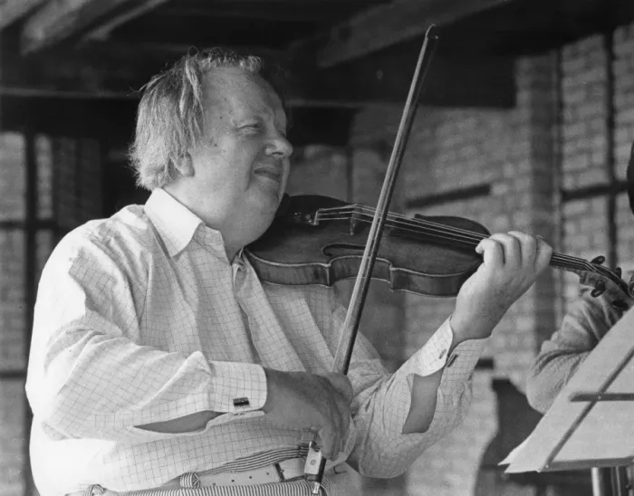 Framed Print : Sandor Vegh, Hungarian-French violinist and conductor Framed Print : Sandor Vegh, Hungarian-French violinist and conductor