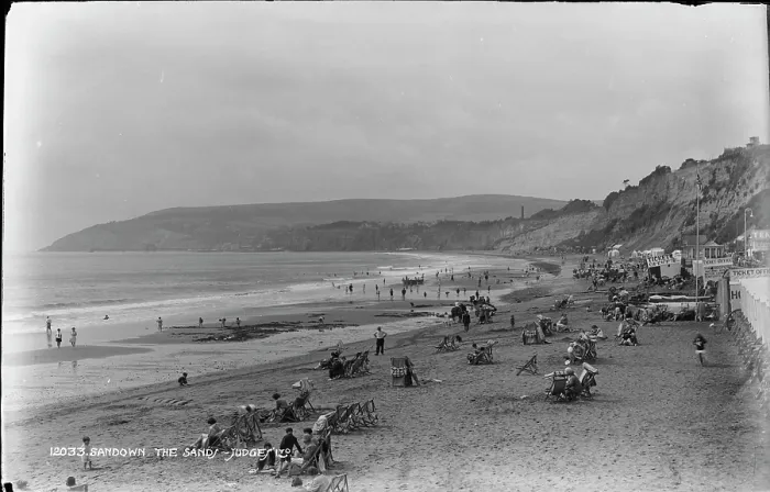 Framed Print : Sandown Beach Framed Print : Sandown Beach