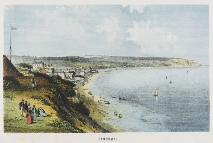 Framed Print : Sandown I. O. W Framed Print : Sandown I. O. W