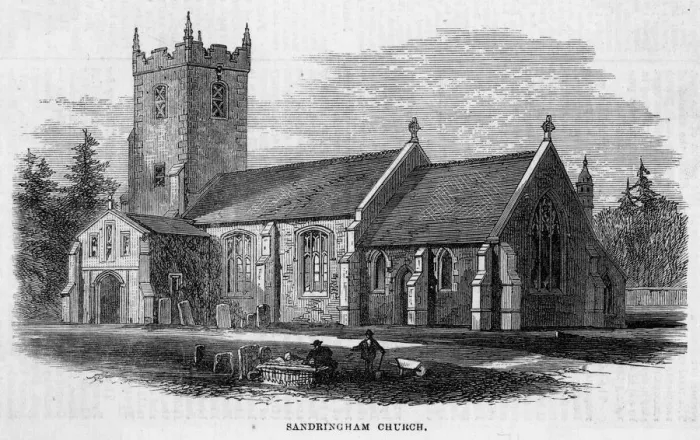 Framed Print : Sandringham Church, Norfolk Framed Print : Sandringham Church, Norfolk