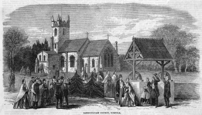 Framed Print : Sandringham Church, Norfolk Framed Print : Sandringham Church, Norfolk