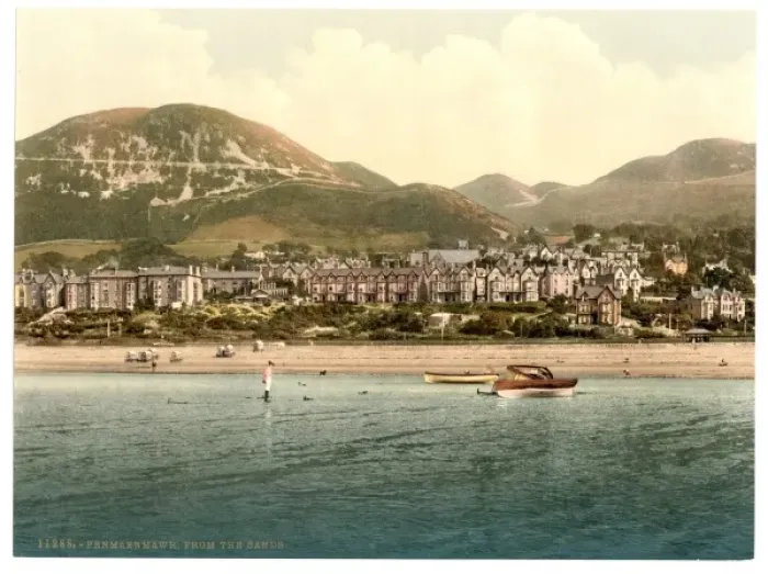 Framed Print : From the Sands, Penmaenmawr, Wales Framed Print : From the Sands, Penmaenmawr, Wales