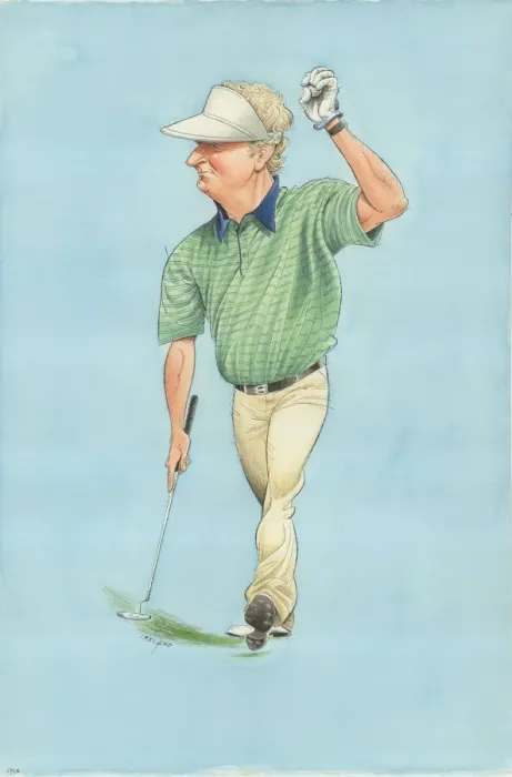 Framed Print : Sandy Lyle - Scottish golfer Framed Print : Sandy Lyle - Scottish golfer