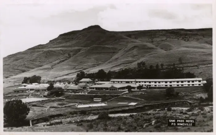 Framed Print : Sani Pass Hotel, Himeville, Natal Province, South Africa Framed Print : Sani Pass Hotel, Himeville, Natal Province, South Africa