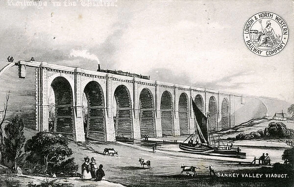 Sanky Valley Viaduct, Earlestown, Lancashire