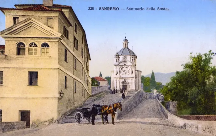 Framed Print : Sanremo, Italy - Santuario della Sosta Framed Print : Sanremo, Italy - Santuario della Sosta
