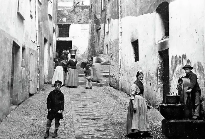 Framed Print : Sanremo, Italy, Victorian period Framed Print : Sanremo, Italy, Victorian period