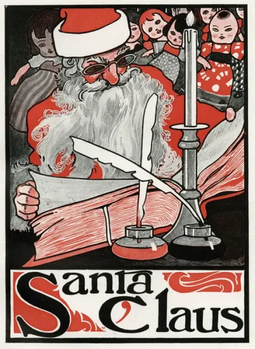 Framed Print : Santa Claus by Charles Robinson Framed Print : Santa Claus by Charles Robinson