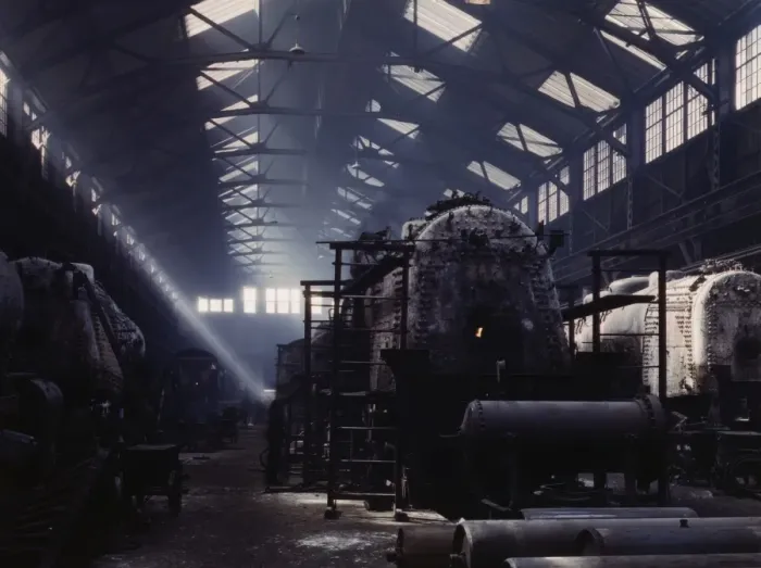 Framed Print : Santa Fe RR locomotive shops, Topeka, Kansas Framed Print : Santa Fe RR locomotive shops, Topeka, Kansas