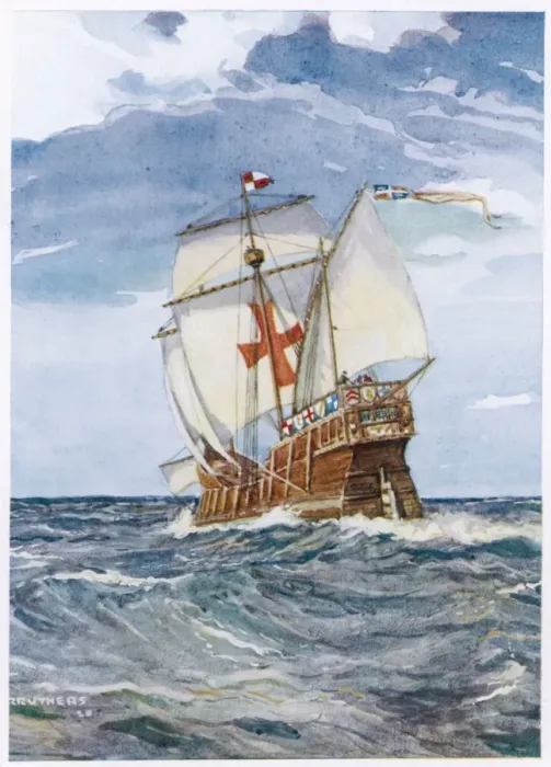 Framed Print : SANTA MARIA (CARRUTHER Framed Print : SANTA MARIA (CARRUTHER