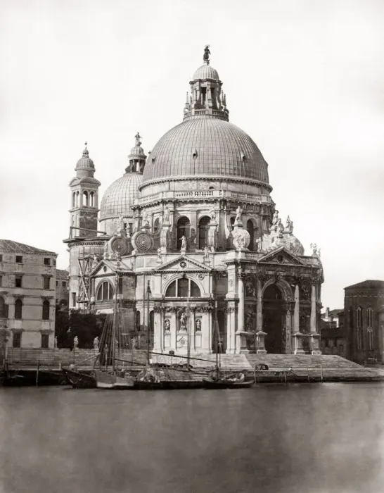 Framed Print : Santa Maria della Salute, Venice, Italy, c. 1880s Framed Print : Santa Maria della Salute, Venice, Italy, c. 1880s